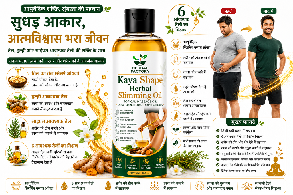 Herbal Slimming Oil product information image